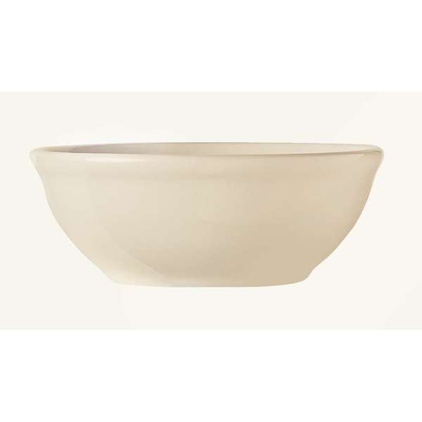 World Tableware 5.63" 12.5 oz. Cream White Rolled Edge Oatmeal Bowl, PK36 PWC-15